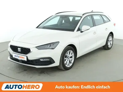 Gebraucht Seat Leon Style 150 PS (110 kW) 2022 Weiß Kombi