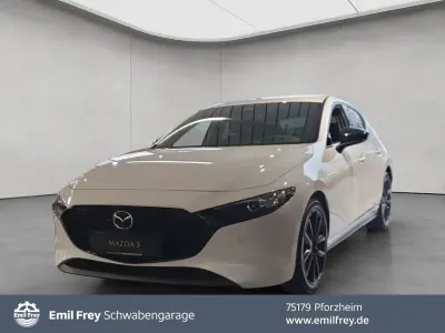Gebraucht Mazda 3 Homura-Line 140 PS (102 kW) 2025 Snowflake white metallic Limousine