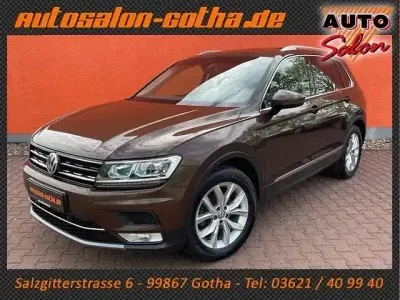 Brugt VW Tiguan Highline 150 HK (110 kW) 2016 Brun SUV