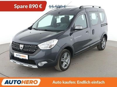 Gebraucht Dacia Dokker Stepway 102 PS (75 kW) 2019 Grau Van / Kleinbus
