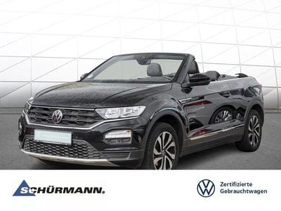 Gebraucht VW T-Roc Cabriolet Active 110 PS (80 kW) 2021 Deep black perleffekt Cabrio