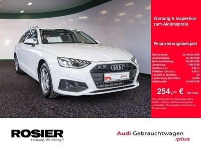 Gebraucht Audi A4 Business 150 PS (110 kW) 2023 Weiss / ibisweiss Kombi