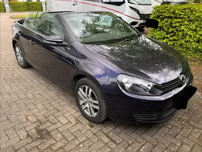 Gebraucht VW Golf Cabriolet 105 PS (77 kW) 2012 Violett Cabrio