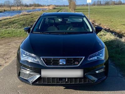 Usata Seat Leon ST FR 190 CV (139 kW) 2018 Nero Station wagon