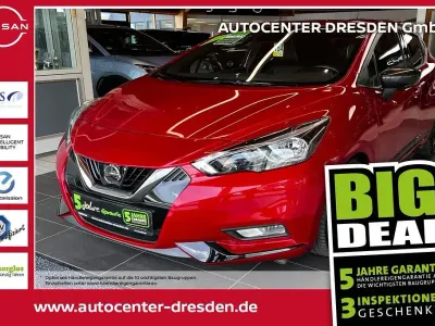 Gebraucht Nissan Micra 117 PS (86 kW) 2019 Rot Kleinwagen