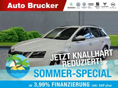 Gebraucht Skoda Octavia Clever 150 PS (110 kW) 2018 Weiss Kombi