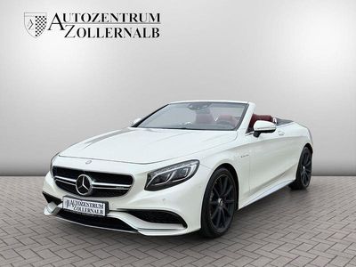Gebraucht Mercedes S63 AMG AMG 585 PS (430 kW) 2016 Diamantweiss metallic designo Cabrio