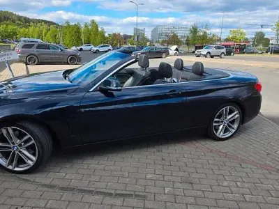 Używany BMW 430 Cabriolet Luxury Line 258 KM (189 kW) 2017 Niebieski Kabriolet