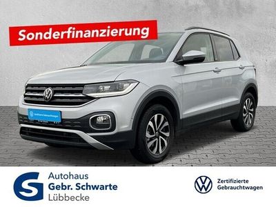 gebraucht VW T-Cross - 1.0 TSI DSG Active AHK+NAVI+LED+ACC+SHZ