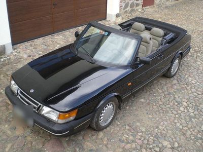 Usata Saab 900 Cabriolet 126 CV (92 kW) 1993 Nero Cabrio