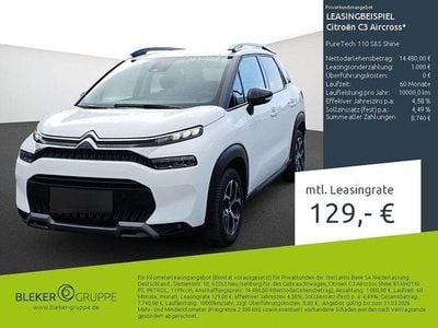 Usata Citroën C3 Aircross Shine 110 CV (80 kW) 2023 Bianco SUV