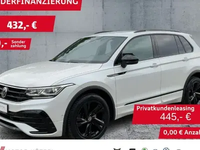 Gebraucht VW Tiguan R-line 190 PS (139 kW) 2021 Weiß SUV