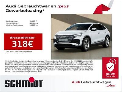 Gletscherweiß metallic Gebraucht 2025 Audi Q4 Sportback e-tron Comfort SUV | 40.840 € (Superpreis)