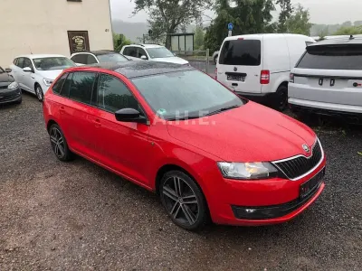 Gebraucht Skoda Rapid Style 105 PS (77 kW) 2014 Rot Kleinwagen