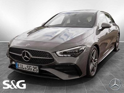 Gebraucht Mercedes CLA200 Shooting Brake AMG 163 PS (119 kW) 2025 Metalliclack mountaingrau Kombi