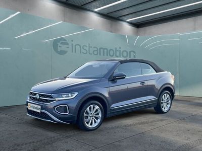 Gebraucht VW T-Roc Cabriolet Style 150 PS (110 kW) 2024 Grau Cabrio