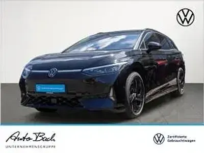 Gebraucht VW ID.7 250 kW (340 PS) 2025 Schwarz (grenadillschwarz metallic) Kombi