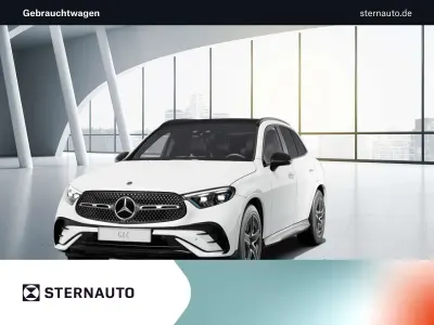 Gebraucht Mercedes GLC300 AMG line 258 PS (189 kW) 2023 Unilack polarweiß SUV