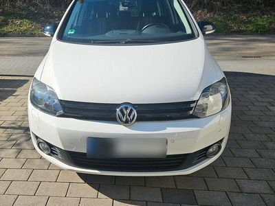Gebraucht VW Golf Plus Cross Trendline 105 PS (77 kW) 2012 Weiß Van / Kleinbus
