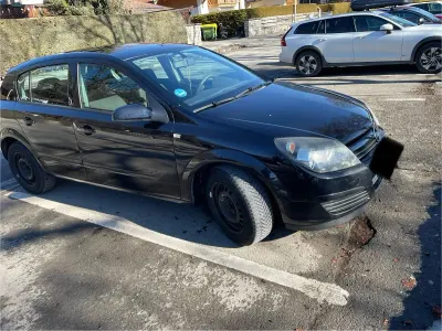 Brugt Opel Astra 105 HK (77 kW) 2005 Sort Sedan