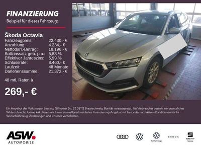 Gebraucht Skoda Octavia Ambition 150 PS (110 kW) 2022 Brilliantsilber metallic Kombi