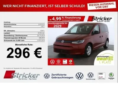 Gebraucht VW Caddy Basis 102 PS (75 kW) 2024 Van / Kleinbus