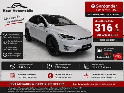 Gebraucht Tesla Model X 311 kW (423 PS) 2018 Silber SUV