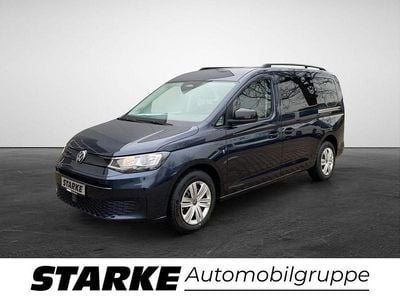 Neu VW Caddy Maxi Family 122 PS (89 kW) 2026 Blau (starlight blue metallic) Van / Kleinbus