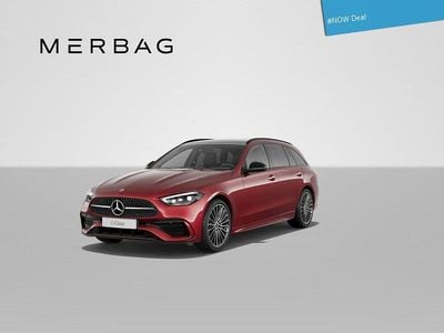 Neu Mercedes C200 163 PS (119 kW) 2026 Rot Kombi