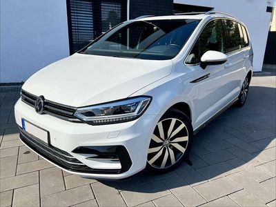 Usata VW Touran R-line 190 CV (139 kW) 2018 Bianco Monovolume
