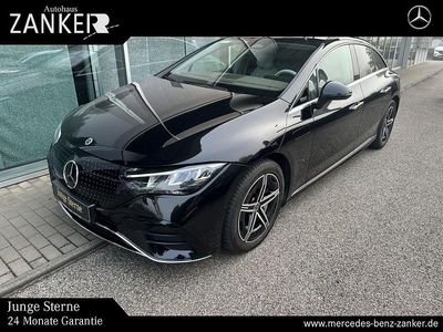 Lack obsidianschwarz Gebraucht 2024 Mercedes EQE300 Advanced Limousine | 44.900 € (Etwas zu teuer)