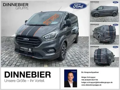 Gebraucht Ford Transit Custom Sport 185 PS (136 kW) 2022 Grau (metallic) Pickup