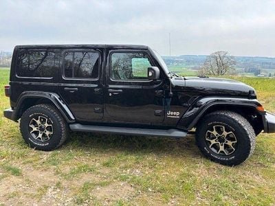 Gebraucht Jeep Wrangler Sahara 271 PS (199 kW) 2021 Schwarz SUV