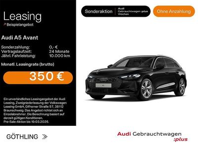 Gebraucht Audi A5 Ambiente 204 PS (150 kW) 2025 Mythosschwarz metallic Kombi