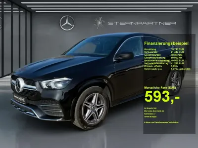 Gebraucht Mercedes GLE350 AMG 333 PS (244 kW) 2022 Metalliclack obsidianschwarz Coupé