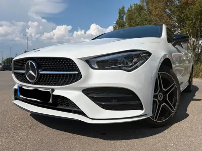Gebraucht Mercedes CLA250e AMG 218 PS (160 kW) 2021 Weiß Coupé