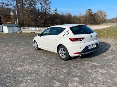 Gebraucht Seat Leon FR 122 PS (89 kW) 2013 Weiß Limousine