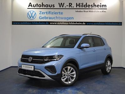 Gebraucht VW T-Cross Life 116 PS (85 kW) 2024 Blau SUV