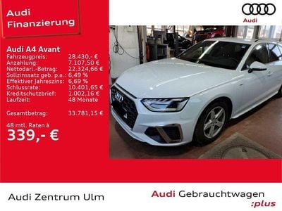 Usata Audi A4 S-Line 163 CV (119 kW) 2023 Bianco Station wagon