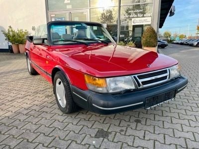 Brugt Saab 900 Cabriolet 136 HK (100 kW) 1991 Rød Cabriolet