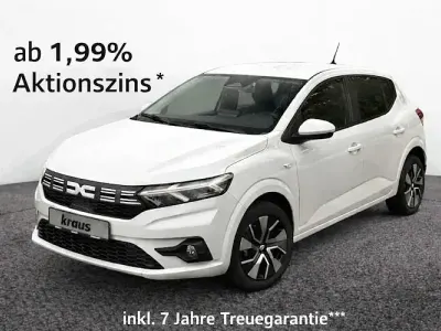 Nowe Dacia Sandero Expression 122 KM (89 kW) 2026 Biały Hatchback