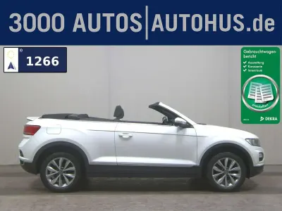 Gebraucht VW T-Roc Cabriolet Style 116 PS (85 kW) 2021 Pure white Cabrio