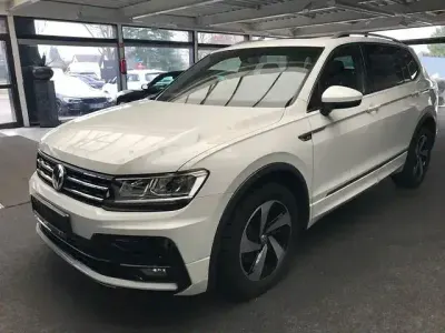 Gebraucht VW Tiguan Allspace R-line 186 PS (136 kW) 2018 Weiß SUV