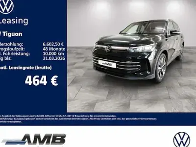 Nowe VW Tiguan Elegance 272 KM (200 kW) 2025 Czarny SUV