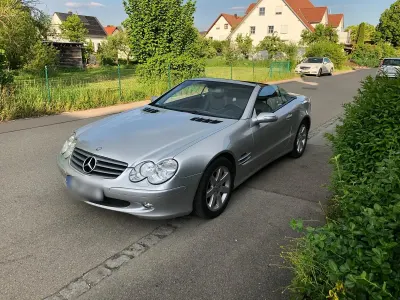 Used Mercedes SL350 245 HP (180 kW) 2005 Silver Cabriolet