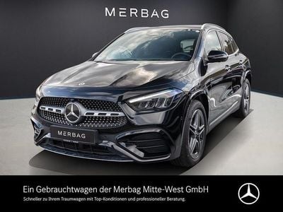 Gebraucht Mercedes GLA180 AMG line 136 PS (100 kW) 2025 Unilack nachtschwarz SUV