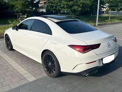 Usata Mercedes CLA220 AMG line 190 CV (139 kW) 2019 Bianco Berlina