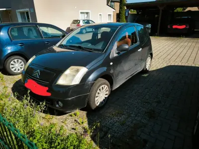 Gebraucht Citroën C2 73 PS (53 kW) 2004 Schwarz Kleinwagen