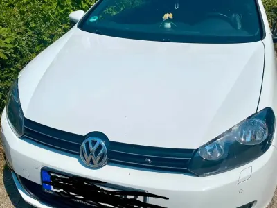 Gebraucht VW Golf Cabriolet 2011 Weiß Cabrio