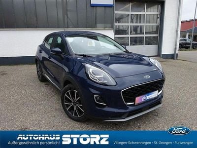 Second-hand Ford Puma Titanium 120 CP (88 kW) 2021 Albastru SUV